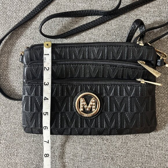 MKF Collection Crossbody Bag With Adjustable Strap Multiple Compartments Women - Picture 8 of 8